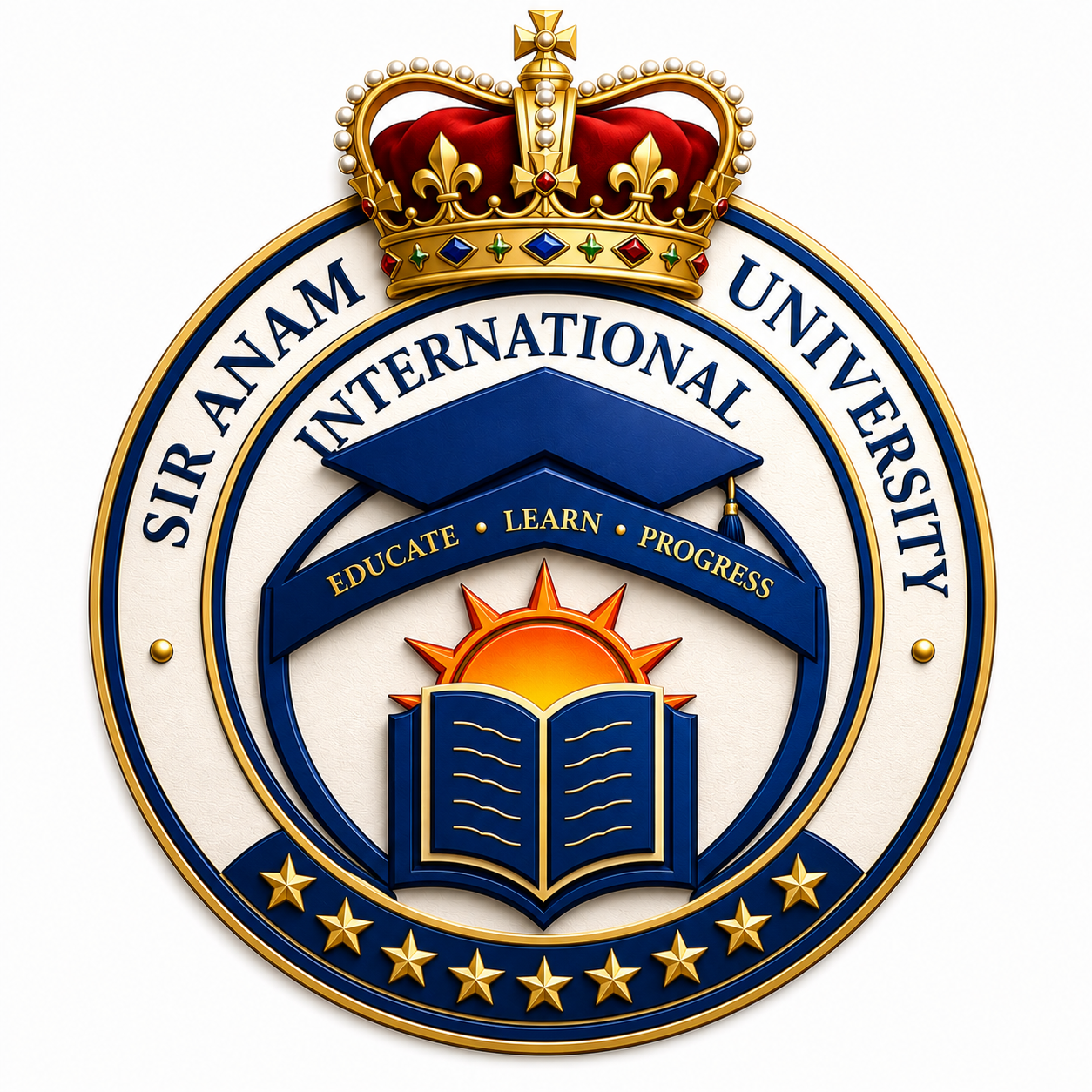 Original logo: Sir Anam International University